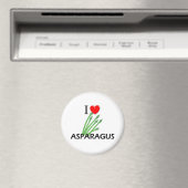 I Liebe Spargel Magnet (In Situ (Geschirrspüler))