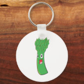 I Liebe Spargel Schlüsselanhänger (Vorderseite)