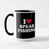 I Liebe Spearfish Tasse (Links)