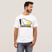 I Liebe-Speck-lustiges Shirt (Vorne ganz)