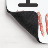 I Liebe-Speck Mousepad (Ecke)