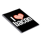 I Liebe-Speck Notizblock (Rechte Seite)