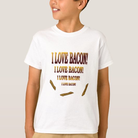 I Liebe-Speck T-Shirt (Vorderseite)