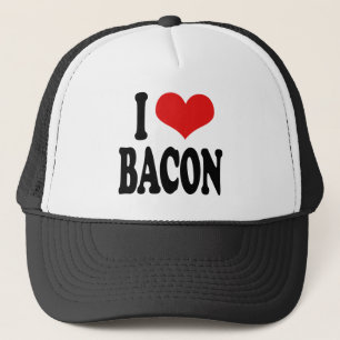 I Liebe-Speck Truckerkappe
