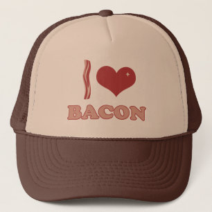 I Liebe-Speck Truckerkappe