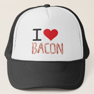 I Liebe-Speck Truckerkappe