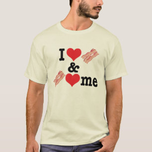 I Liebe-Speck und Speck-Lieben ich zurück T-Shirt