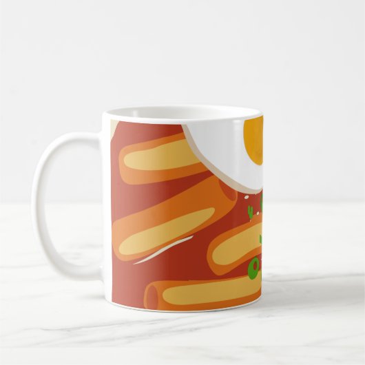 I Liebe Spicy Tteokbokki Kaffeetasse (Links)