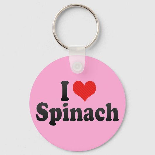 I Liebe Spinach Schlüsselanhänger (Vorderseite)