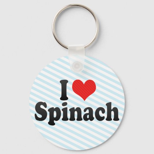 I Liebe Spinach Schlüsselanhänger (Vorderseite)