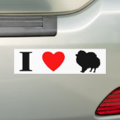 I Liebe-Spitz-Autoaufkleber Autoaufkleber (Auf Auto)