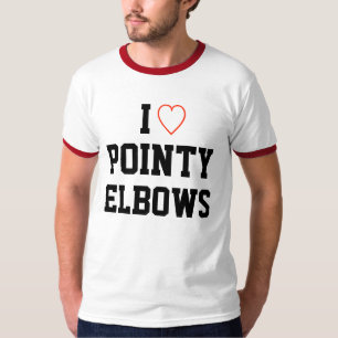I Liebe-spitze Ellbögen T-Shirt