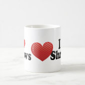 I Liebe-Spitzmäuse Kaffeetasse (Mittel)