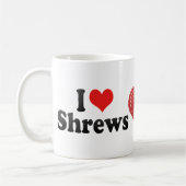 I Liebe-Spitzmäuse Kaffeetasse (Links)