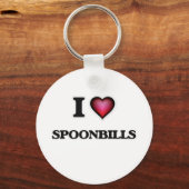 I Liebe Spoonbilts Schlüsselanhänger (Vorderseite)