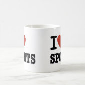 I LIEBE-SPORT KAFFEETASSE (Mittel)