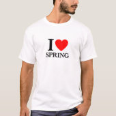 I Liebe Spring T-Shirt (Vorderseite)