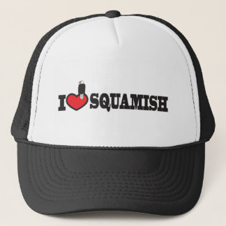 I Liebe Squamish Truckerkappe
