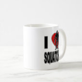 I Liebe Squatchin! Kaffeetasse (VorderseiteRechts)