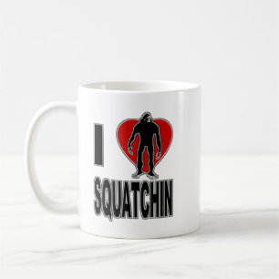 I Liebe Squatchin! Kaffeetasse