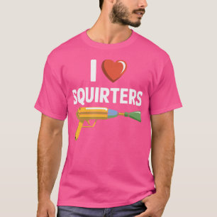 I Liebe Squirters Funny 80's Squirt Gewehre Phanta T-Shirt
