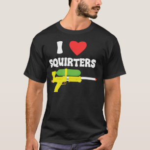 I Liebe Squirters Funny 80's Squirt Gewehre Phanta T-Shirt