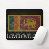 I Liebe Sri Lanka cool Mousepad (Mit Mouse)