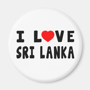 I Liebe Sri Lanka Magnet