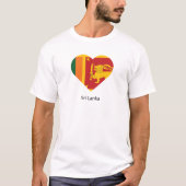 I Liebe Sri Lanka T-Shirt (Vorderseite)