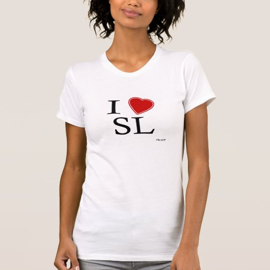 I Liebe Sri Lanka T-Shirt (Vorderseite)