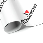 I LIEBE ST BARTHELEMY GESCHENKPAPIER (Rolleneckpunkt)