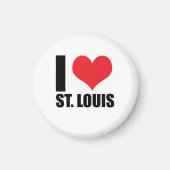 I Liebe St. Louis Magnet (Vorne)