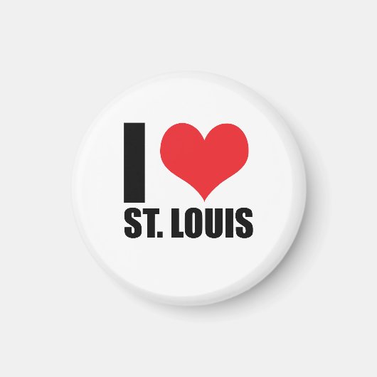 I Liebe St. Louis Magnet (Vorne)
