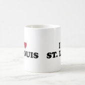 I Liebe St. Louis Missouri Kaffeetasse (Mittel)