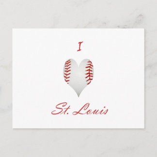 I Liebe St. Louis Postkarte