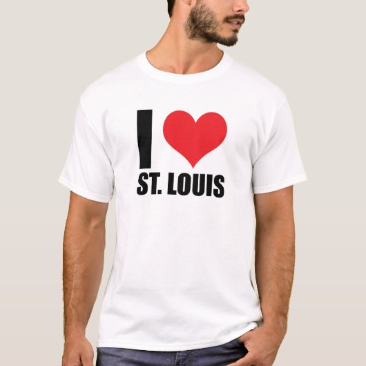 I Liebe St. Louis T-Shirt (Vorderseite)