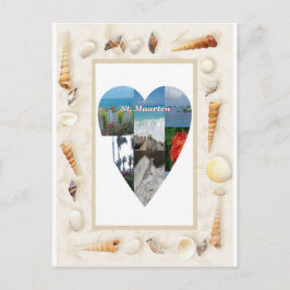 I Liebe St. Maarten Postkarte