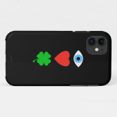 I Liebe St. Patrick's Day Case-Mate iPhone Hülle (Rückseite (Horizontal))