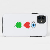 I Liebe St. Patrick's Day Case-Mate iPhone Hülle (Rückseite (Horizontal))