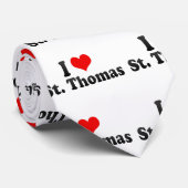 I Liebe St Thomas, Kanada Krawatte (Gerollt)