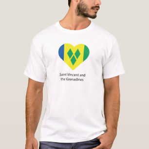 I Liebe St. Vincent und die Grenadinen T-Shirt