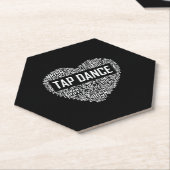 I Liebe Stach Dance Dog Lover Dancer Geschenke für Untersetzer (angewinkelt)