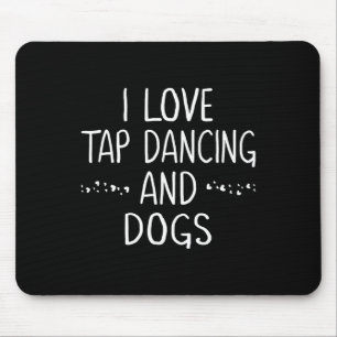 I Liebe Stach Tanz Hund Lover Tänzer Geschenke für Mousepad