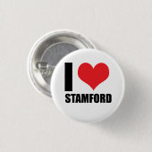 I Liebe Stamford Button (Vorne & Hinten)