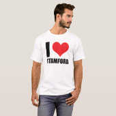 I Liebe Stamford T-Shirt (Vorne ganz)