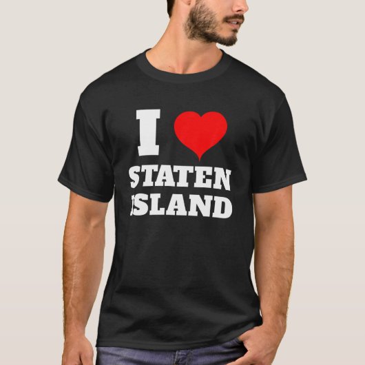 I Liebe Staten Island T-Shirt (Vorderseite)