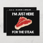 I Liebe Steak Gift Ribeye House (Vorne/Hinten)