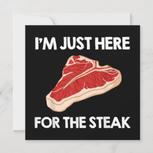 I Liebe Steak Gift Ribeye House Einladung