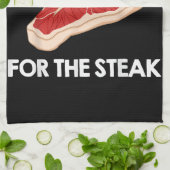I Liebe Steak Gift Ribeye House Geschirrtuch (Gefaltet)