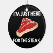 I Liebe Steak Gift Ribeye House Keramik Ornament (Links)